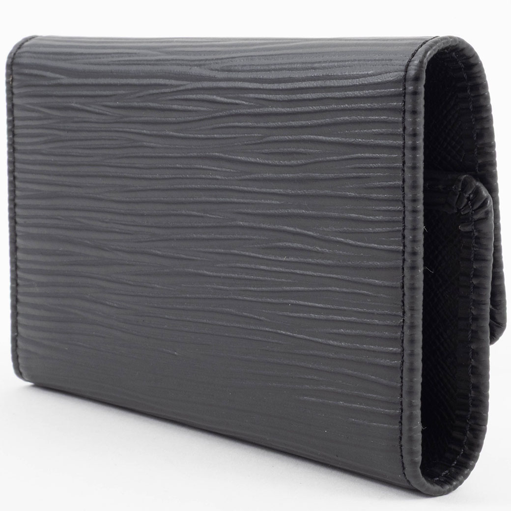 LOUIS VUITTON ルイヴィトン キーケース ミュルティクレ6 M63812 ブラック エピ ユニセックス シルバー金具【本物保証】 LOUIS VUITTON（ルイ・ヴィトン） ルイ ヴィトン キーケース