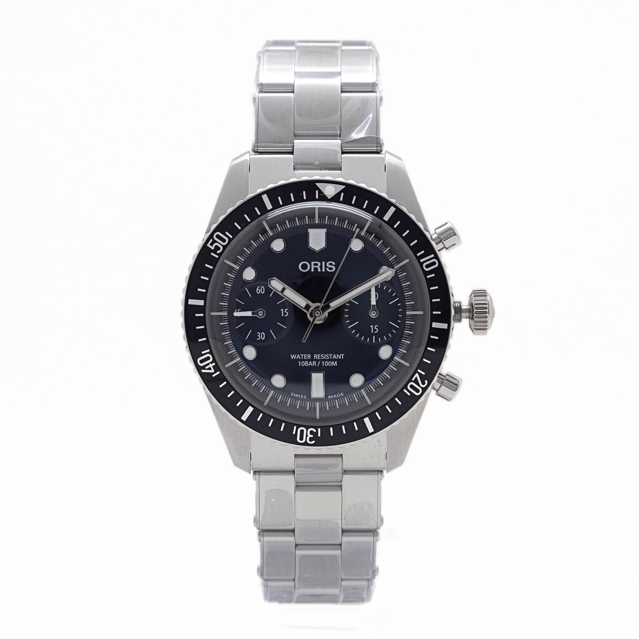 DIVERS オリス ORIS ダイバーズ 65 クロノグラフ 40mm SS 腕時計