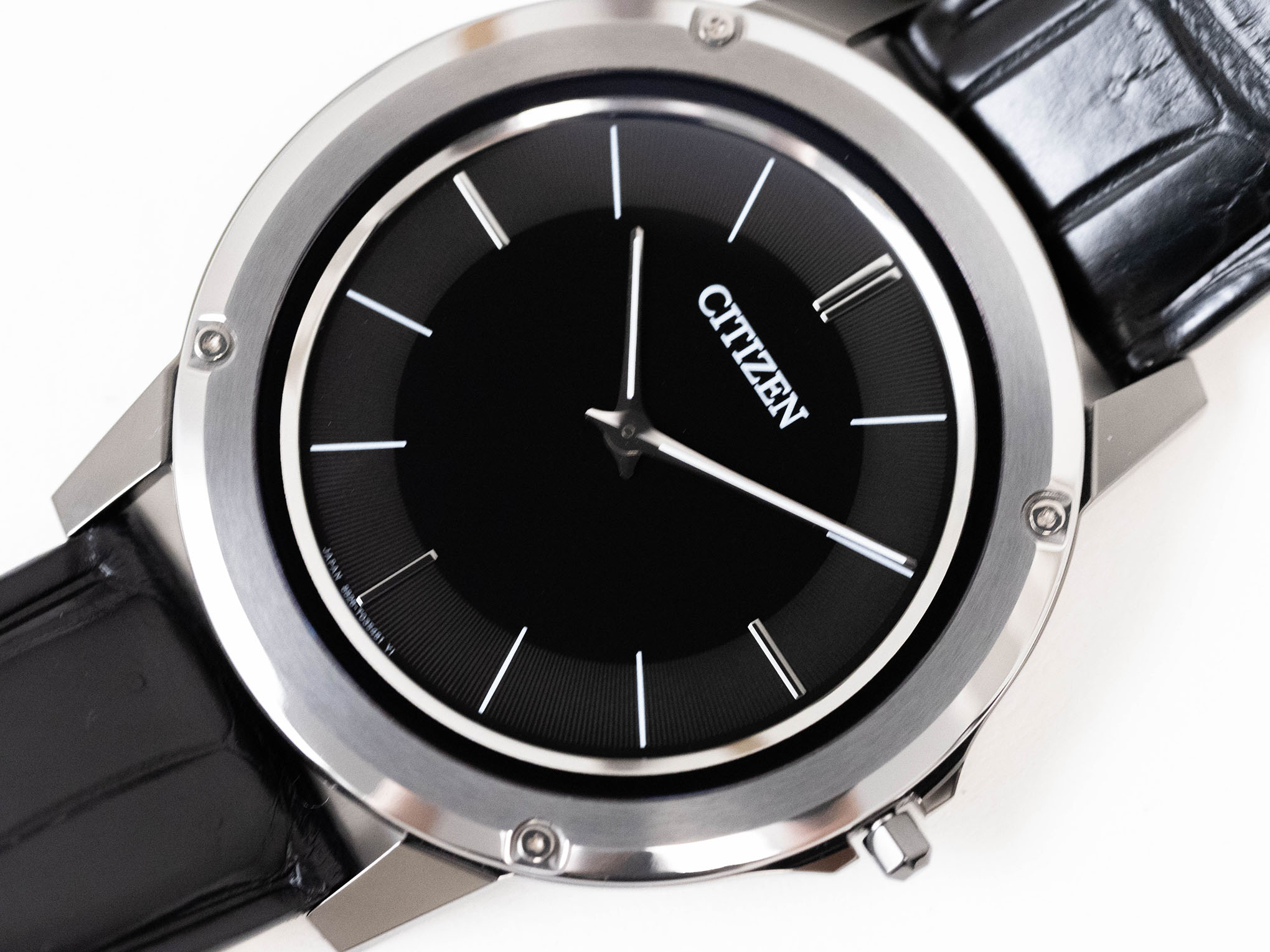 シチズン AR5024-01E エコ-ドライブ ワン クロコダイル 39mm 腕時計 