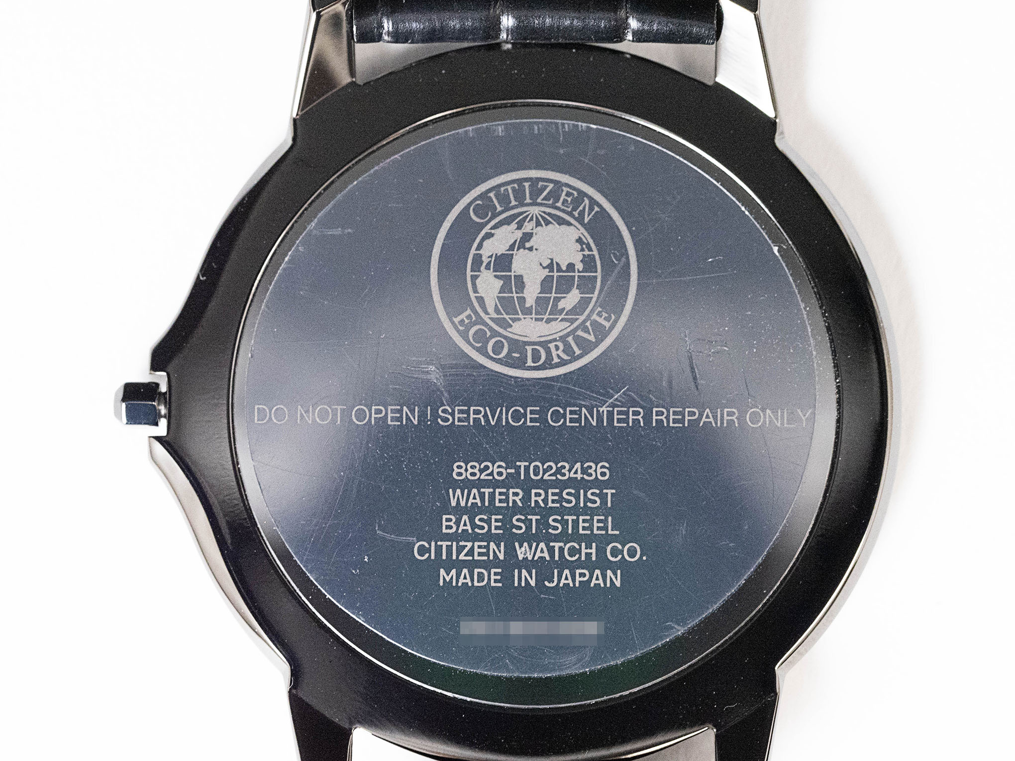 シチズン AR5024-01E エコ-ドライブ ワン クロコダイル 39mm 腕時計 
