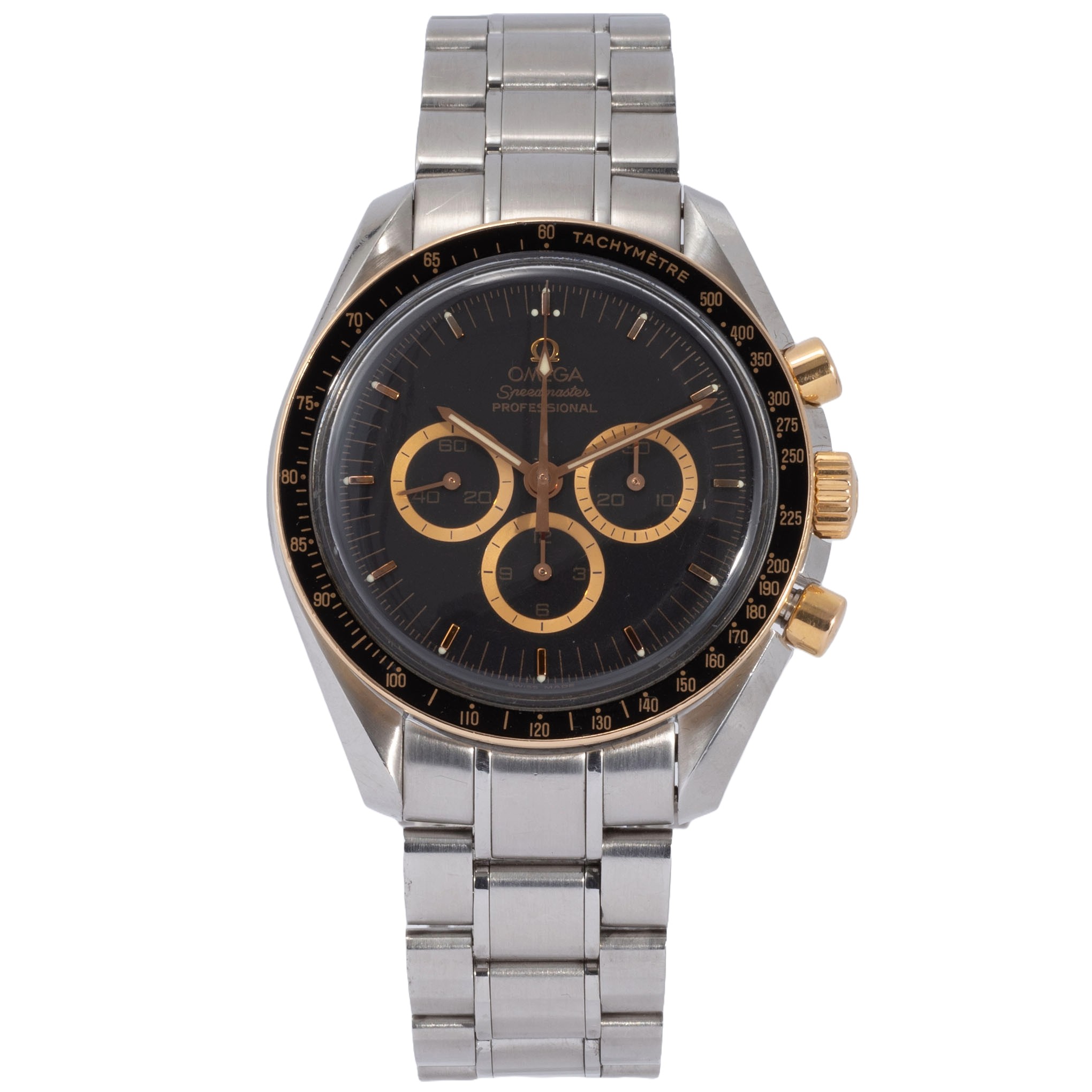 SPEEDMASTER オメガ OMEGA スピードマスター アポロ15号 35周年記念モデル 腕時計 メンズ 手巻き シルバー 3366. ...