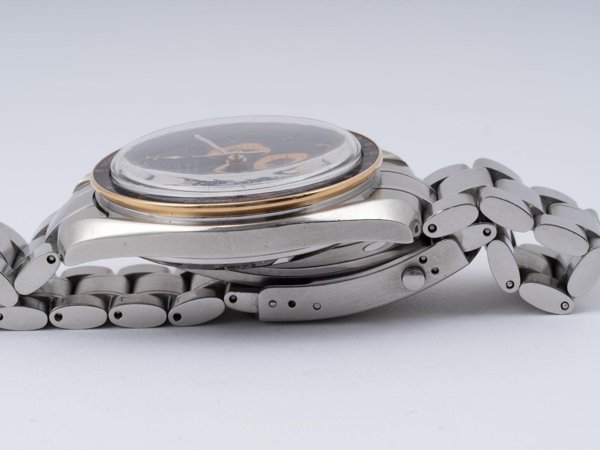 SPEEDMASTER オメガ OMEGA スピードマスター アポロ15号 35周年記念モデル 腕時計 メンズ 手巻き シルバー 3366. ...