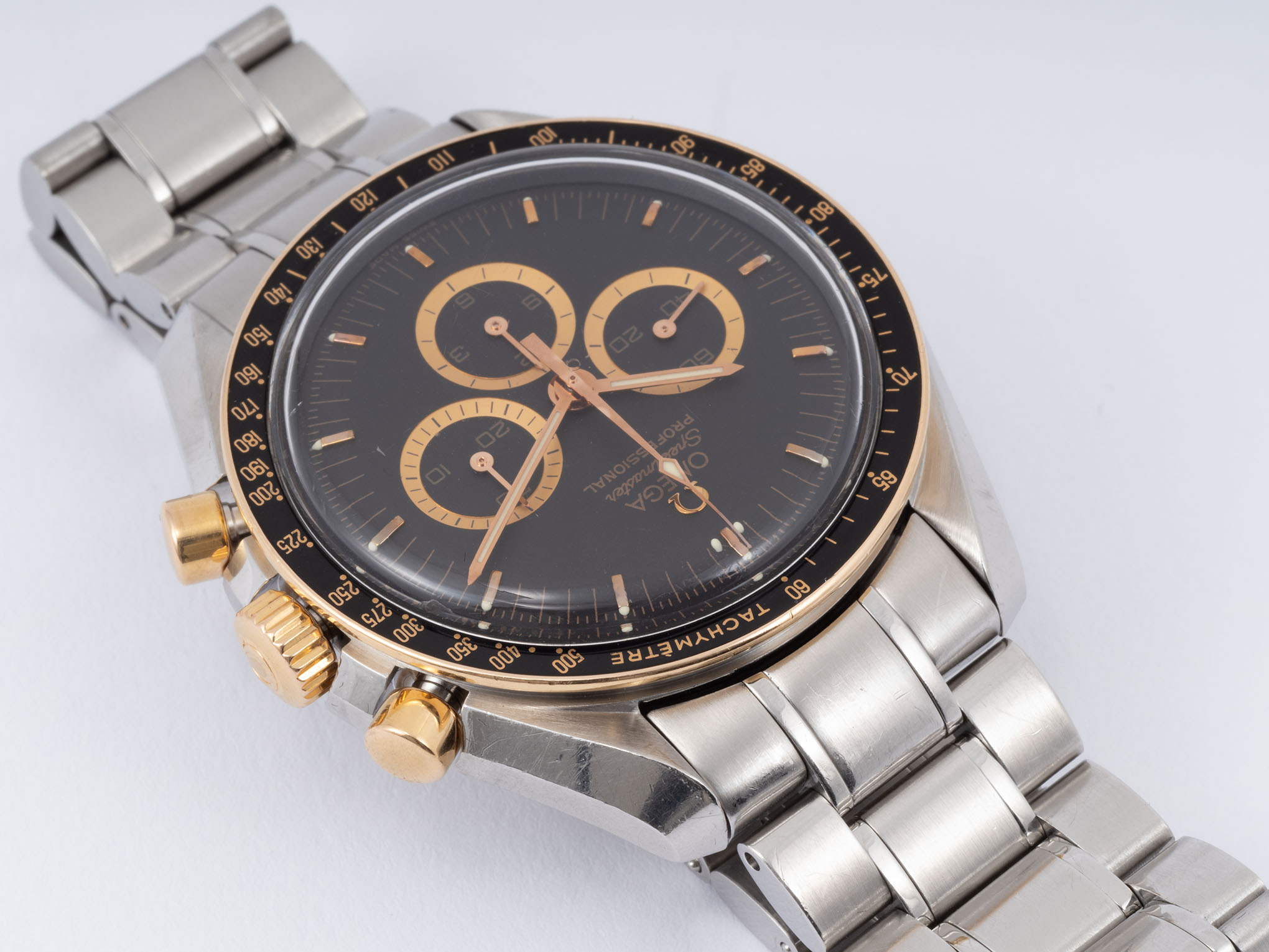 SPEEDMASTER オメガ OMEGA スピードマスター アポロ15号 35周年記念モデル 腕時計 メンズ 手巻き シルバー 3366. ...
