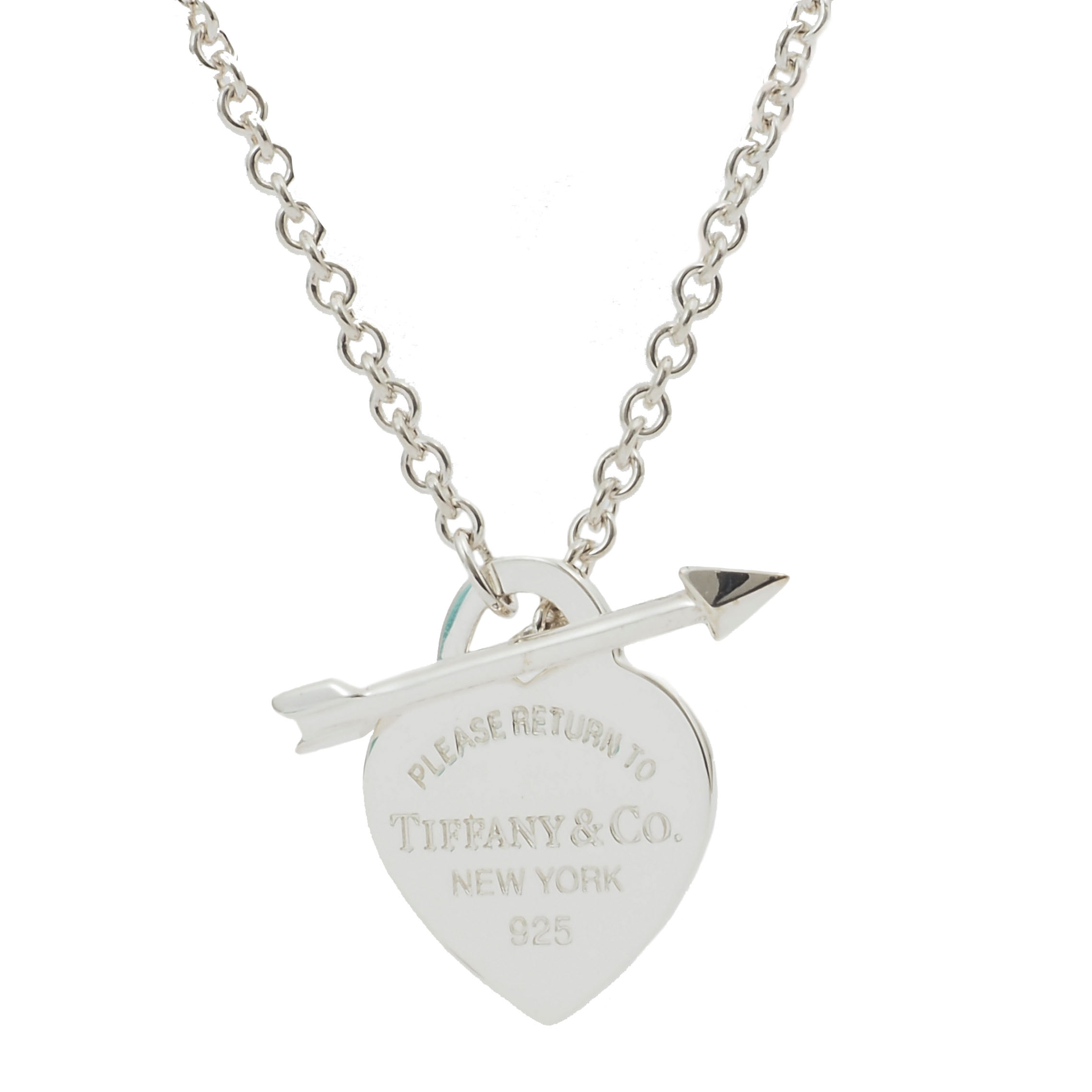 ティファニー ラブストラック ハート タグ ペンダント シルバー  