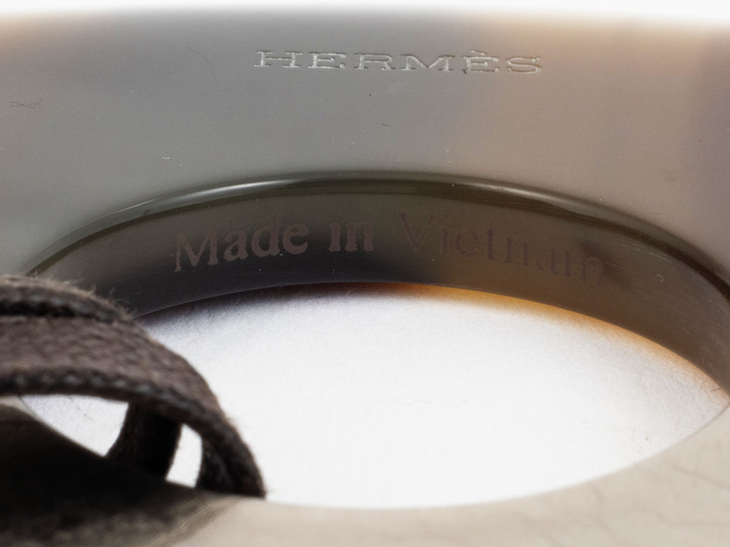 HERMES（エルメス） バッファローホーン ペンダント ダルヴィ