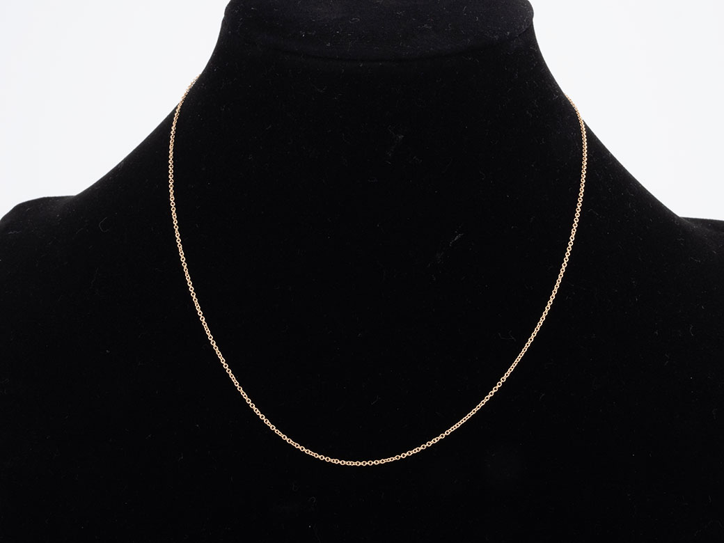 ティファニー 18K ローズゴールド チェーン ネックレス 60011339