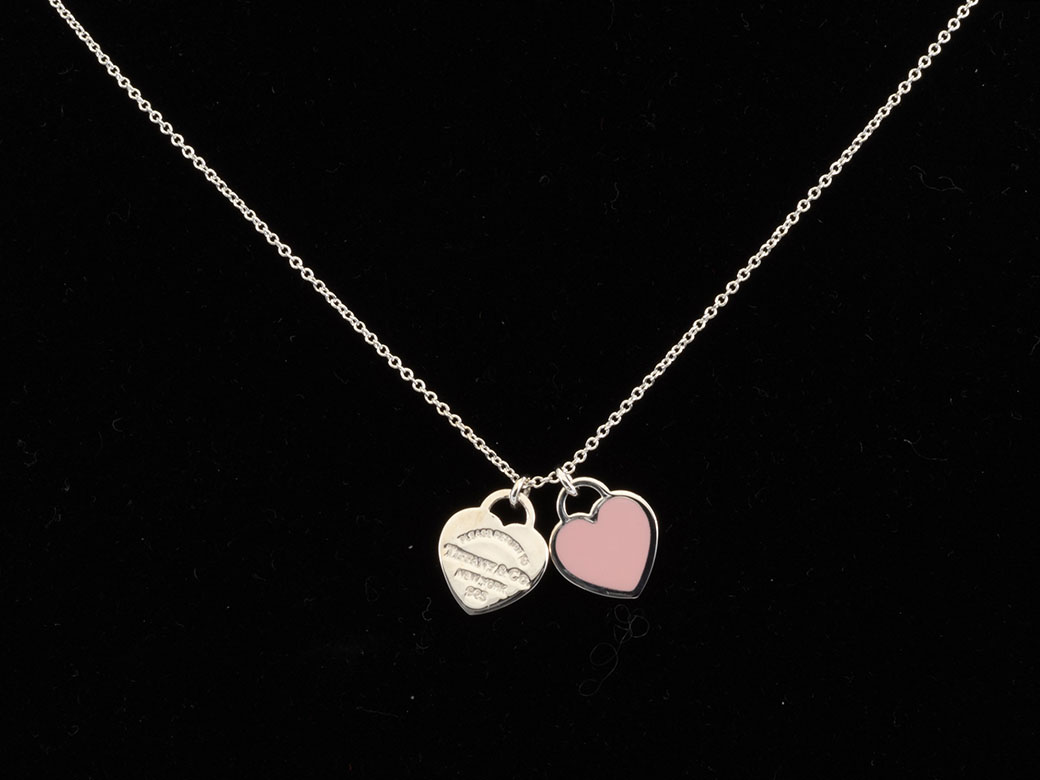 TIFFANY&CO.リターントゥハートタグネックレス　ピンク【希少】　未使用品 TIFFANY&CO.リターントゥハートタグネックレス ピンク 未使用品