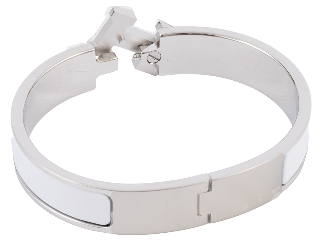 HERMES（エルメス） エナメル ブレスレット クリックH バングル