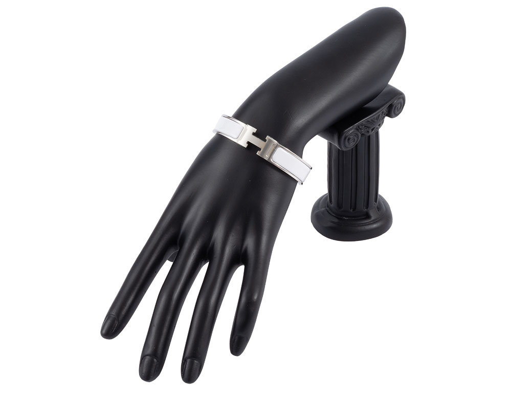 HERMES（エルメス） エナメル ブレスレット クリックH バングル