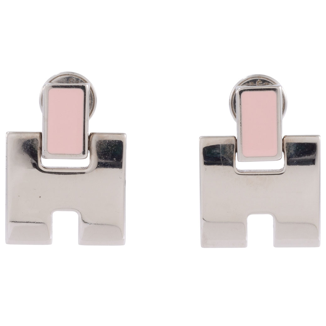 【激レア】✨HERMES earring✨ エルメスピアス アイリーン 片耳 HERMES（エルメス） アイリーン ピアス イヤリング ST0157 メタル