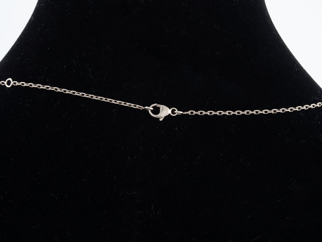 エルメス シルバー ピンク アイリーン ネックレス エルメス アイリーン ネックレス ペンダント ST0157 メタル