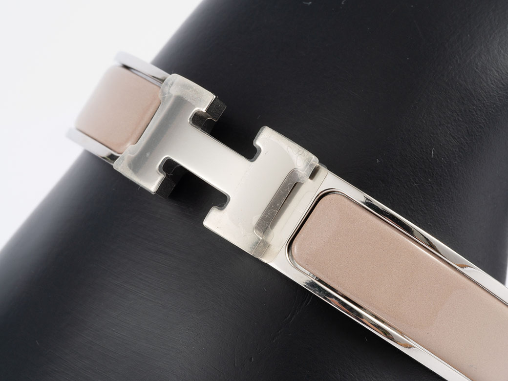 HERMES（エルメス） エナメル ブレスレット クリックH バングル