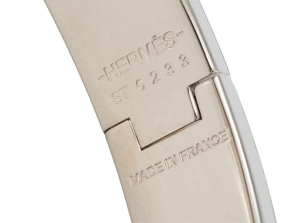 HERMES（エルメス） エナメル ブレスレット クリックH バングル 