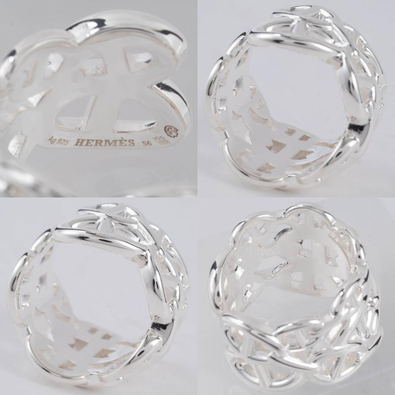 HERMES（エルメス） シェーヌダンクル アンシェネGM リング 指輪 56
