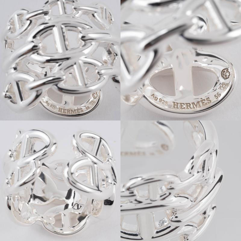 HERMES（エルメス） シェーヌダンクル アンシェネGM リング 指輪 56