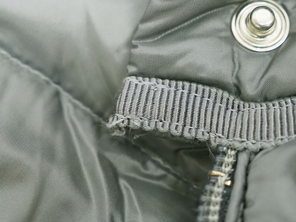 モンクレール バルベル ダウンコート グレー 4931299 レディース ロングダウンジャケット MONCLER 中古_5