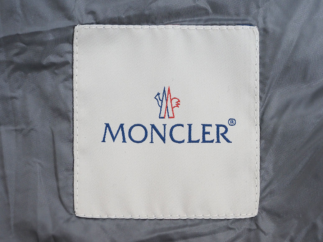 モンクレール バルベル ダウンコート グレー 4931299 レディース ロングダウンジャケット MONCLER 中古_8