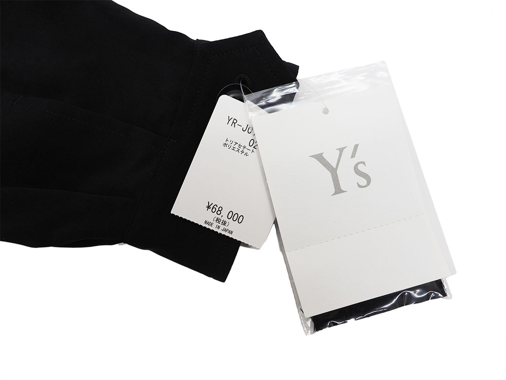 ワイズ ステンカラー コート ブラック YR-J07-500-2 レディース ヨウジ  