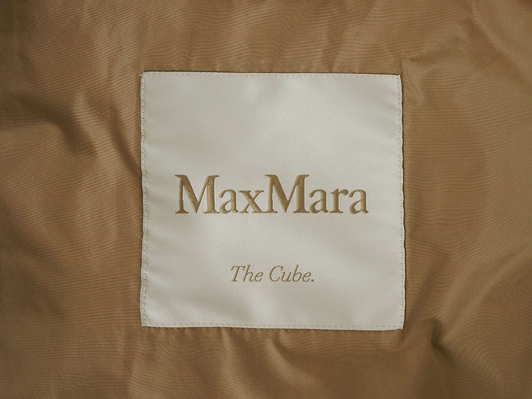 マックスマーラ ザキューブ キルティング ロング ジレ ダウンベスト