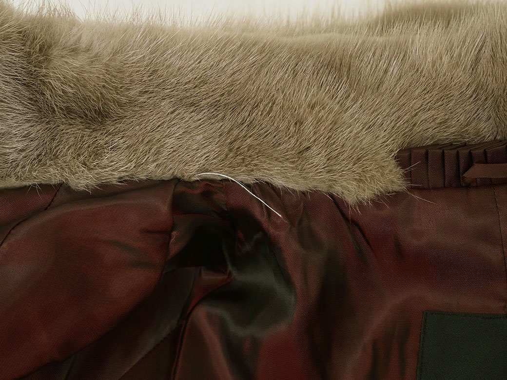 ソブ ミンク ジャケット 毛皮コート ブラウン レディース サイズS位