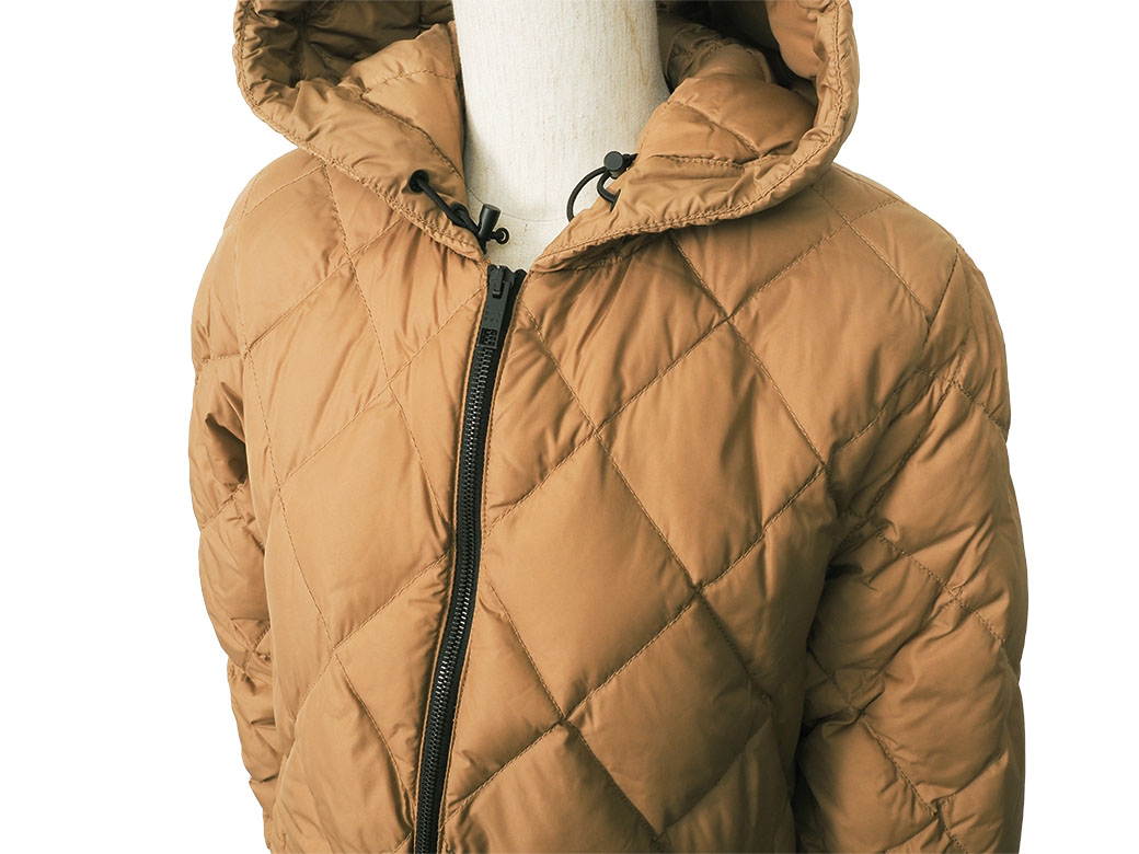 デュベティカ　ダウンコート DONNA brown fur-fox / ドンナ （BLACK） -デュベティカ