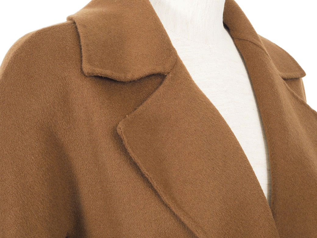 極美品● マックスマーラ テーラードジャケット カシミヤ100% ブラウン Weekend Max Mara｜グレンチェックテーラードジャケット