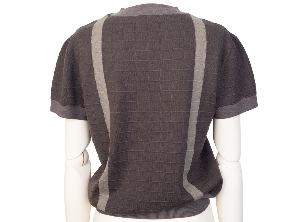 未使用 HERMES ショートスリーブニット