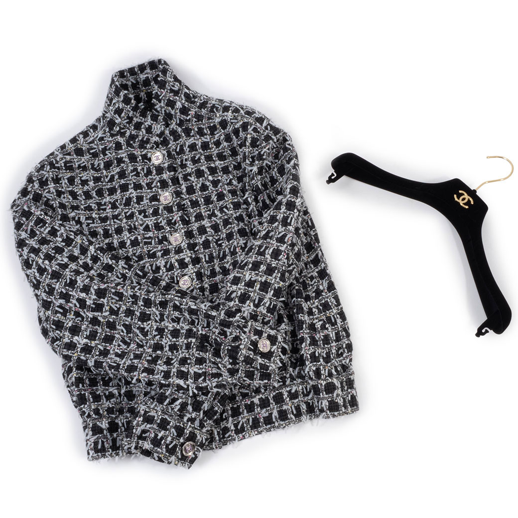 CHANEL（シャネル） ツイード ジャケット アウター P75229 ブラック