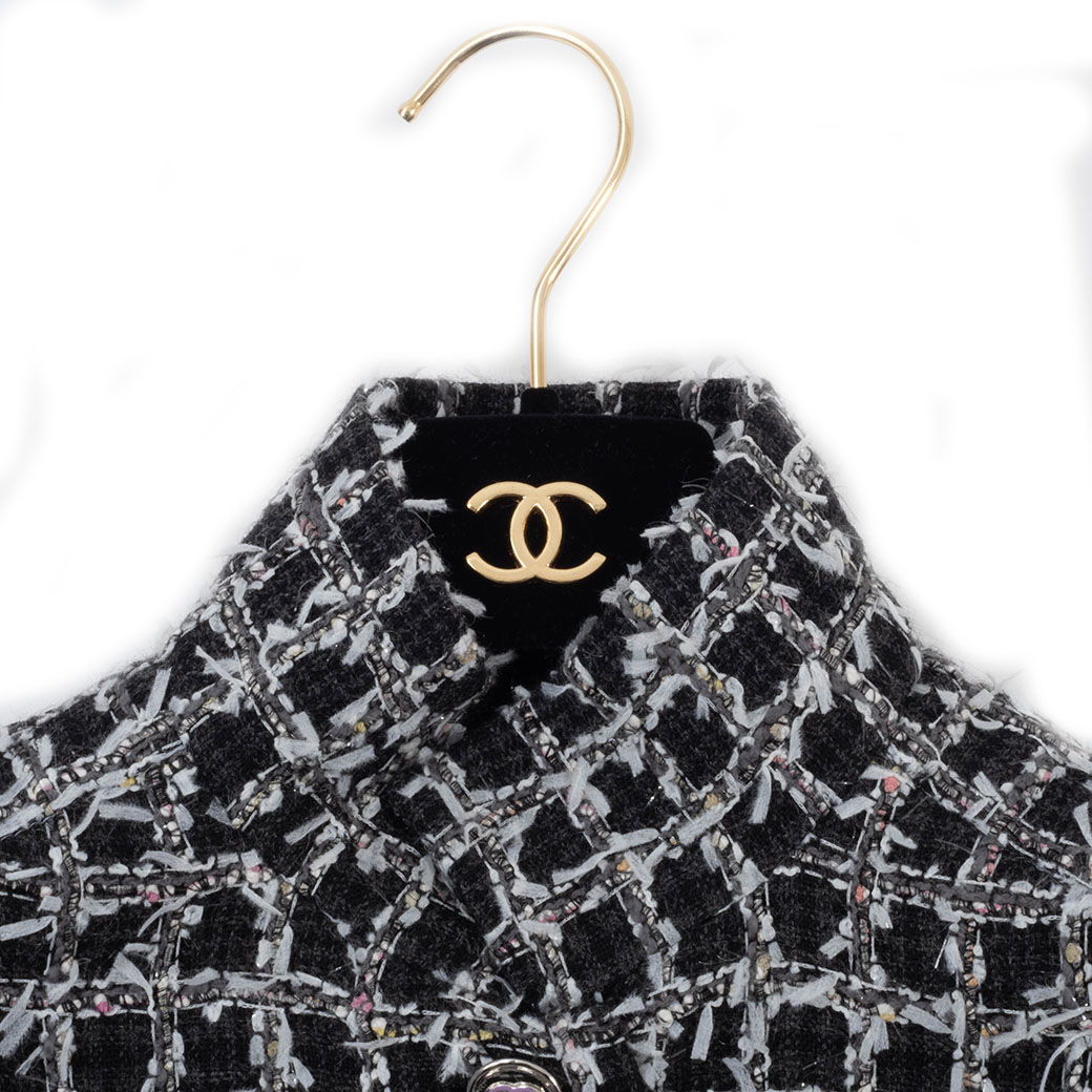 CHANEL（シャネル） ツイード ジャケット アウター P75229 ブラック