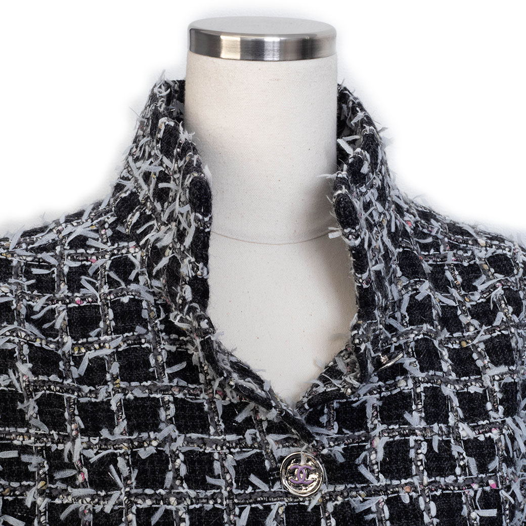 CHANEL（シャネル） ツイード ジャケット アウター P75229 ブラック