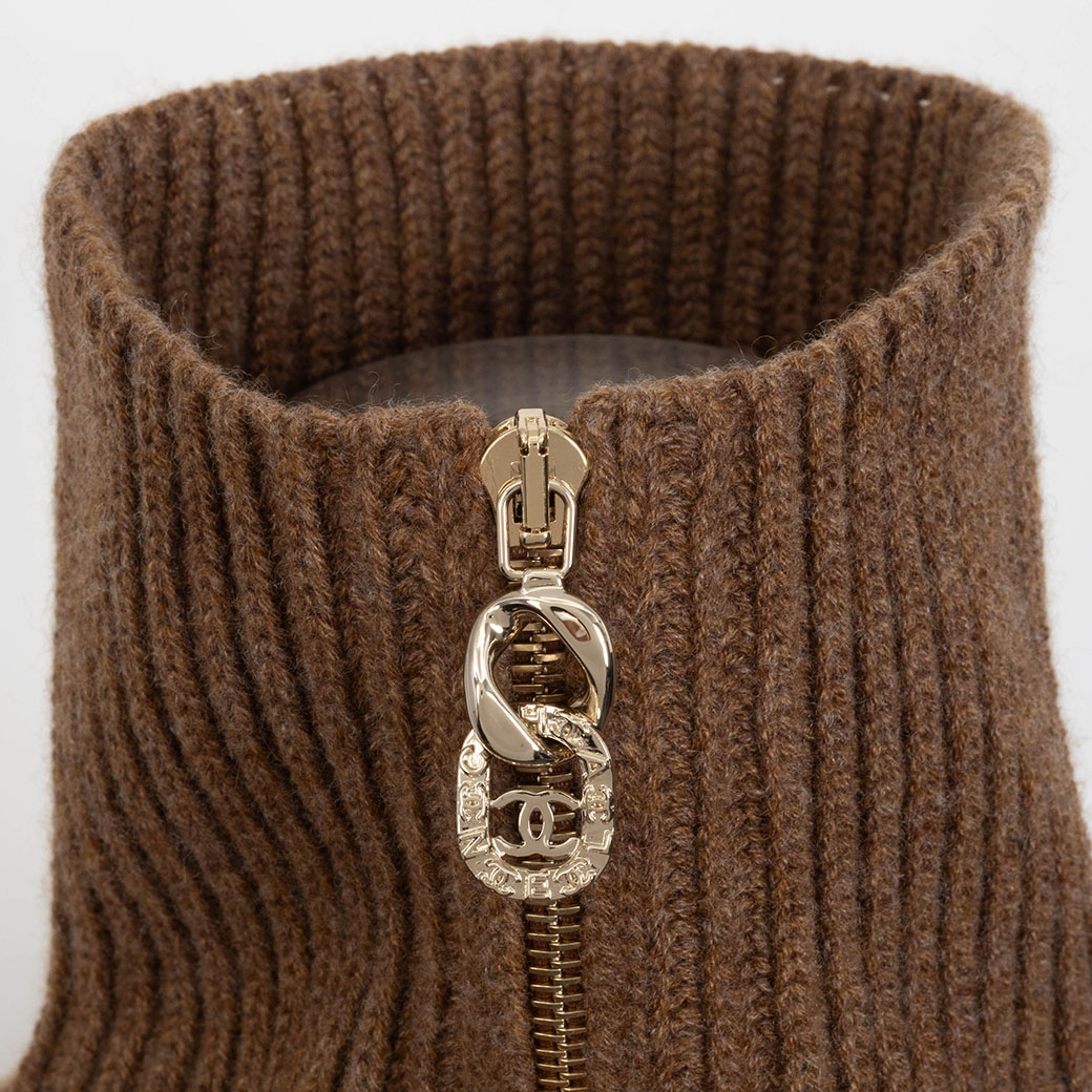 CHANEL（シャネル） カシミヤ ノースリーブニット トップス