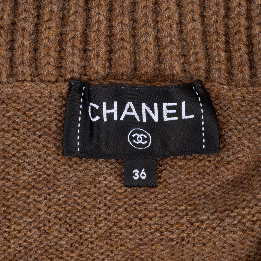 CHANEL（シャネル） カシミヤ ノースリーブニット トップス