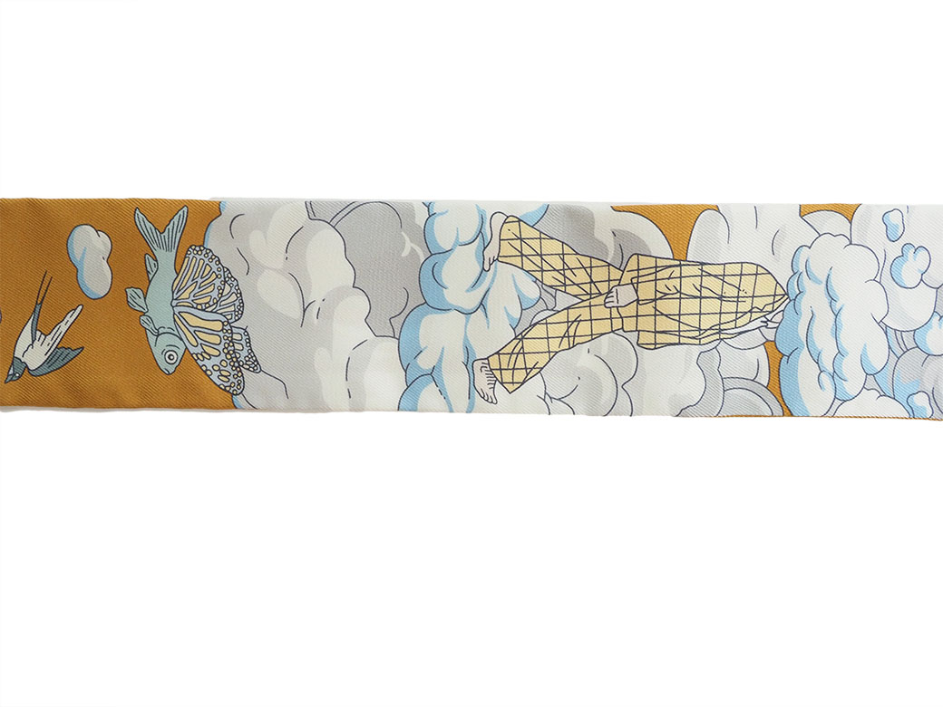 HERMES（エルメス） ツイリー スカーフ 私の雲 Sur Mon Nuage