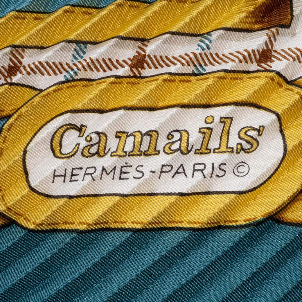 エルメス　スカーフ　カマイユ・チェック　新品未使用 エルメス スカーフ カレ90 カマイユ・チェック Camails a Carreaux
