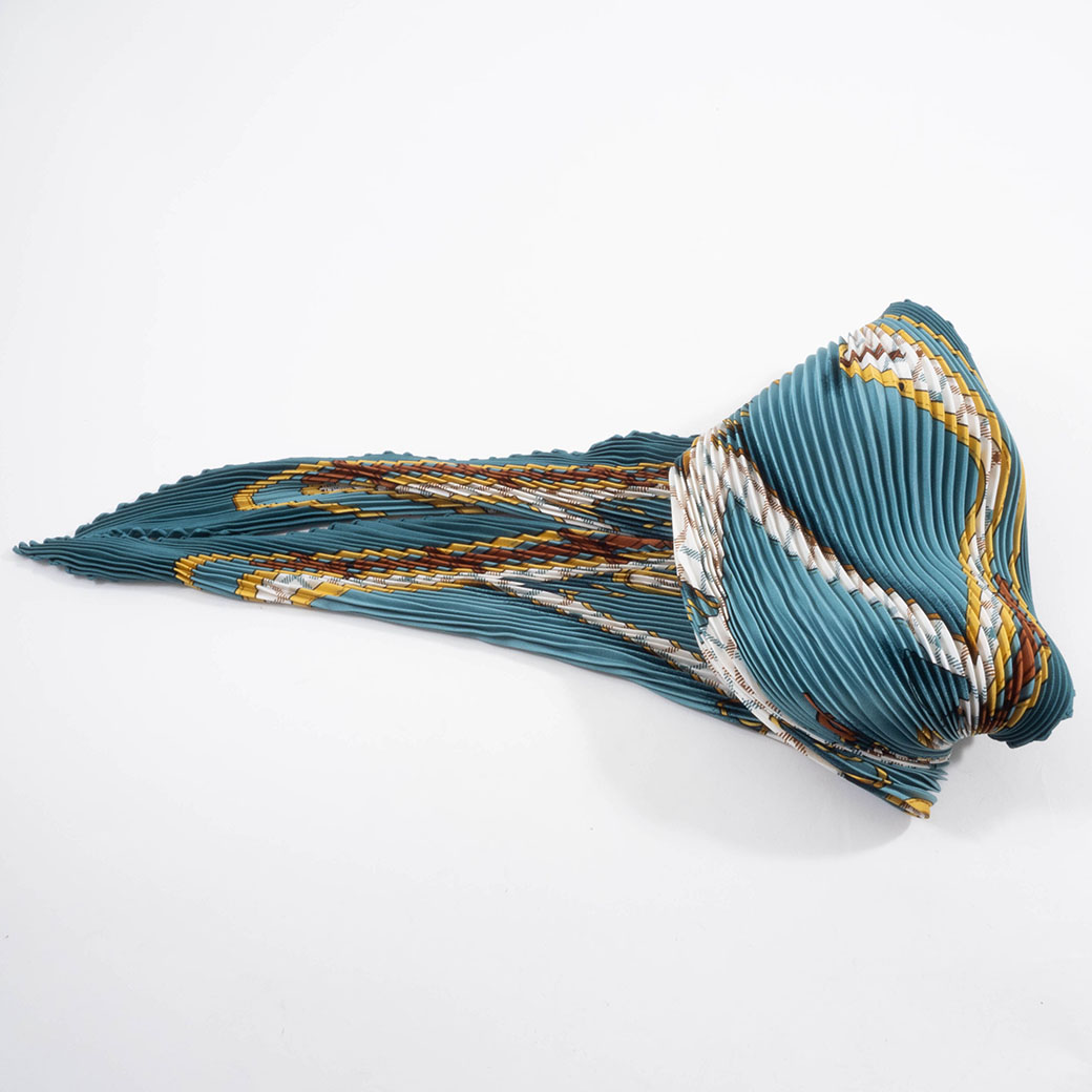 エルメス カレ90 プリーツ カマイユ Camails スカーフ 正方形 シルク