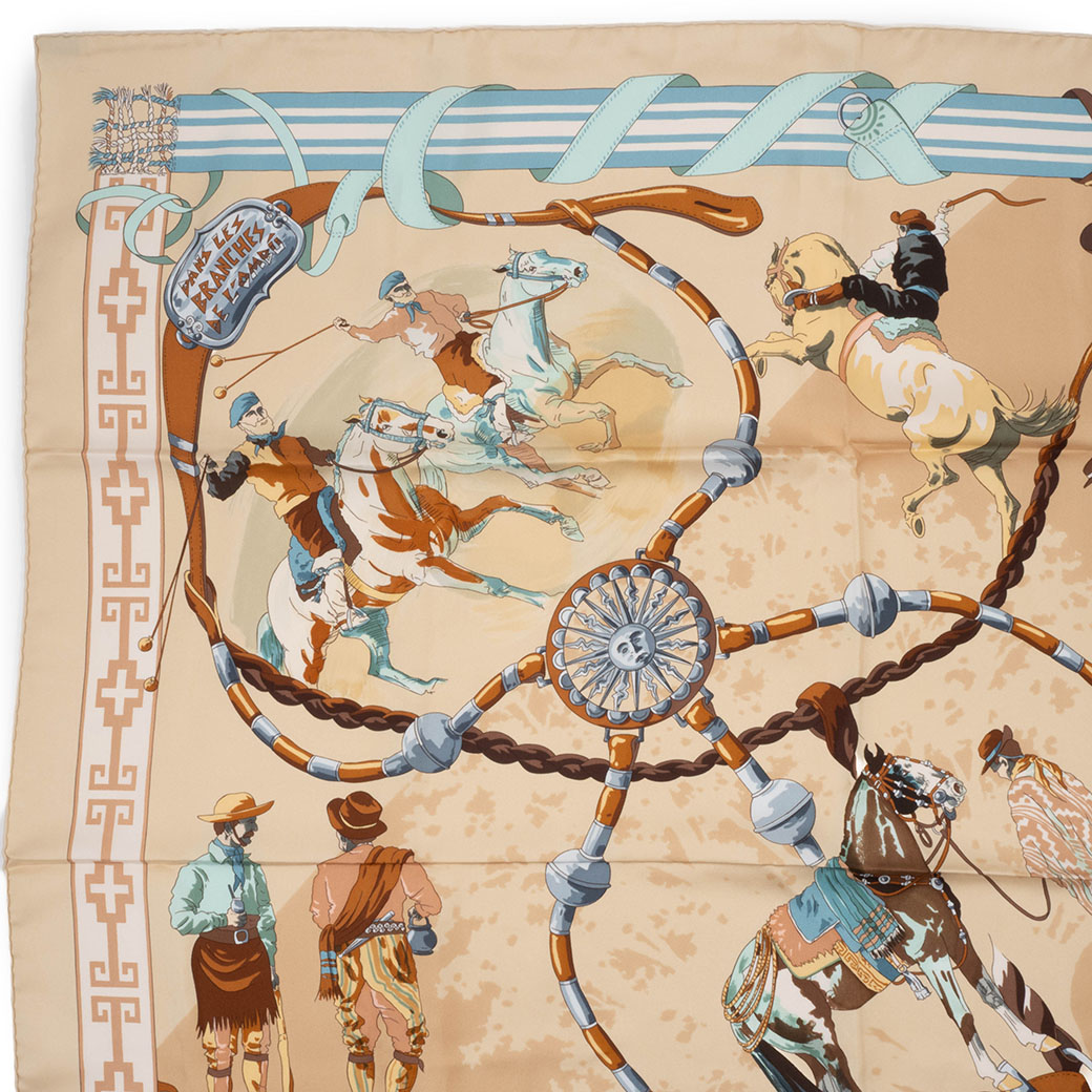 HERMES（エルメス） カレ90 オンブーの木の下で DANS LES BRANCHES DE
