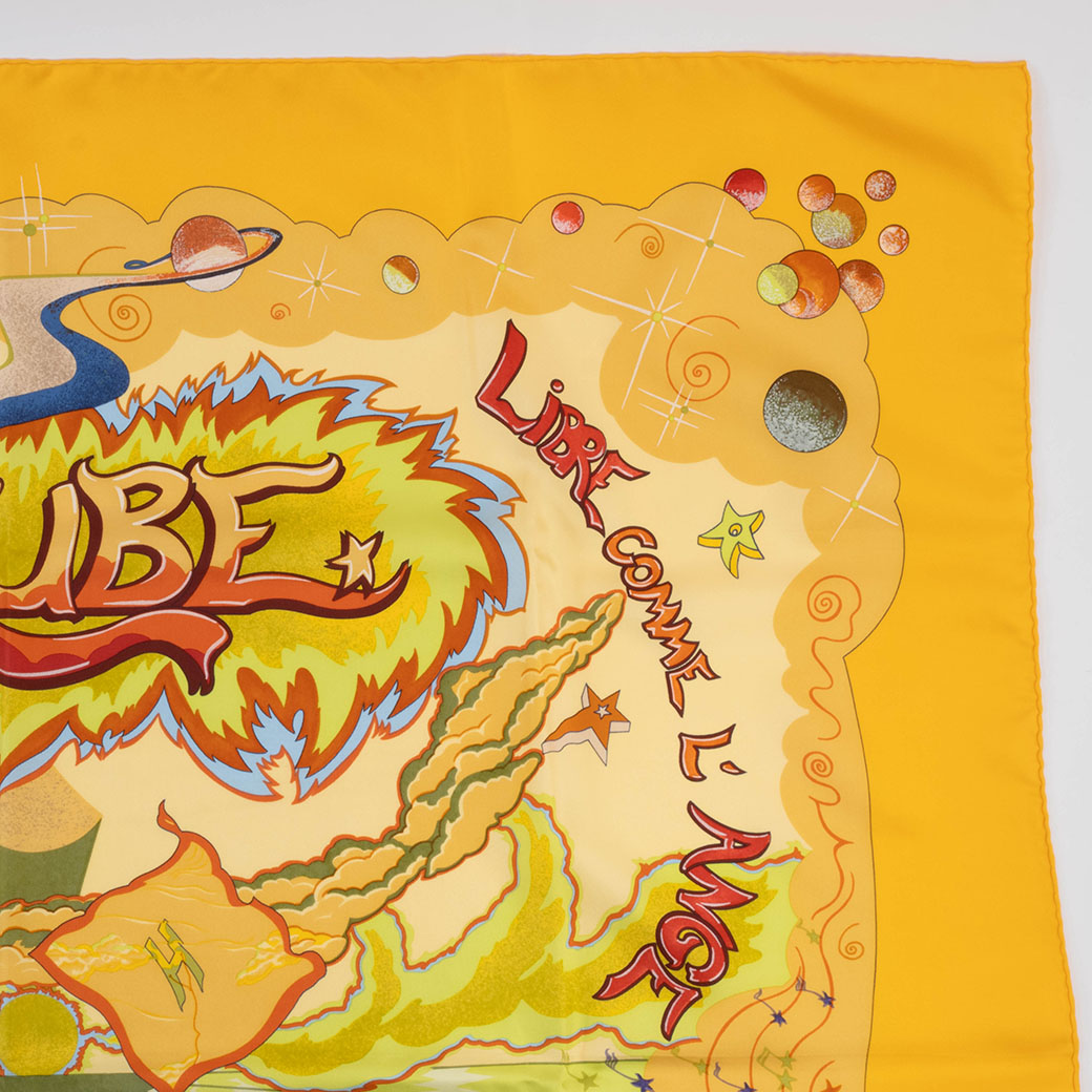 HERMES（エルメス） スカーフ カレ90 柄 中古 THE ALFEE 25周年記念