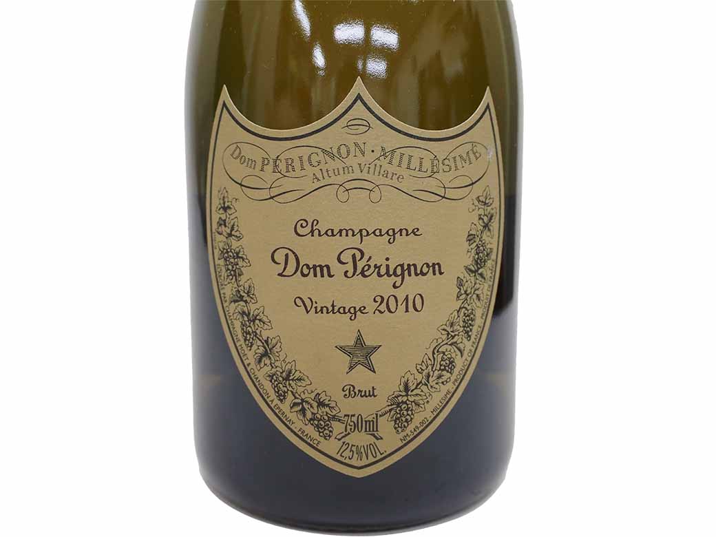 ドンペリニヨン 白 2010年 箱なし 750ml シャンパン ドンペリ白 辛口