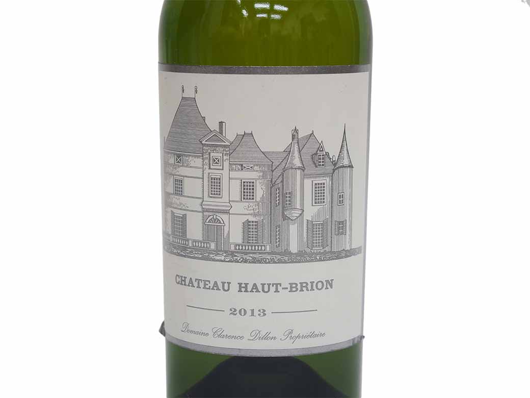 シャトーオーブリオン 2013 750ml 未開栓 シャトーオーブリオン 2013年 箱なし 750ml 白ワイン Chateau Haut