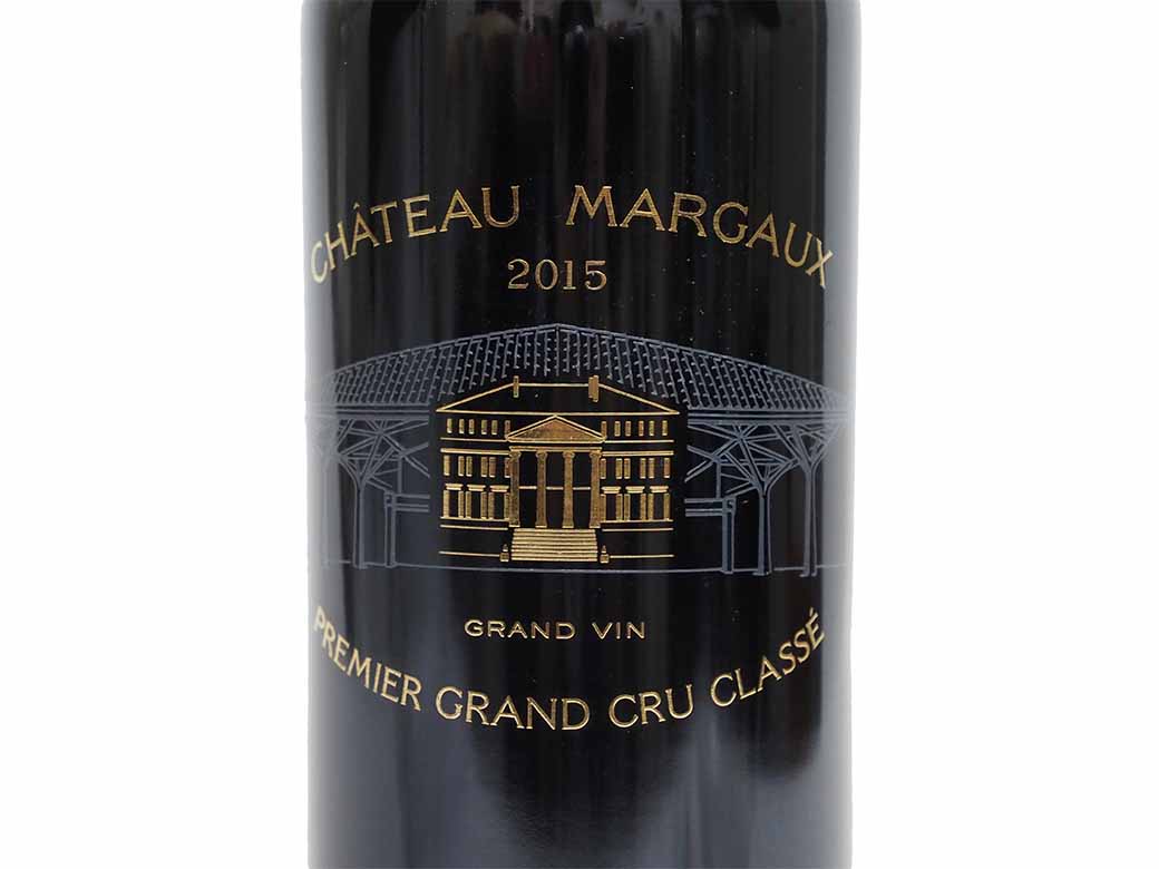 シャトーマルゴー 2015年 箱なし 750ml 赤ワイン Chateau Margaux 未