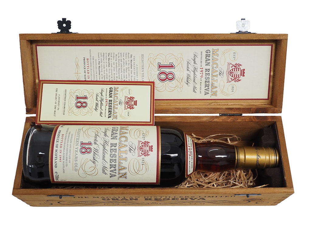 マッカラングランレゼルバ 18年 1997 700ml ウイスキー 箱付き オールド The MACALLAN 未開栓 中古 二次流通品｜brandshop-uprise｜03