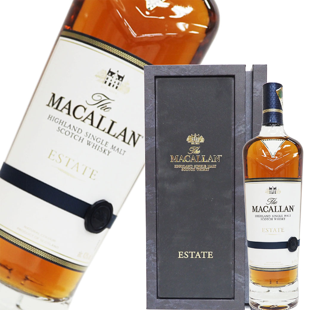 マッカラン エステート ウイスキー 700ml 箱付き The MACALLAN 未開栓 中古 二次流通品 :r 0219:UPRISE