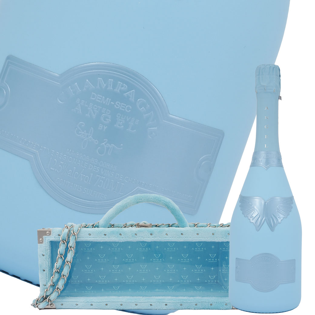 エンジェル ドゥミセック ブルー ファータイプ ANGEL 750ml 白 発泡 