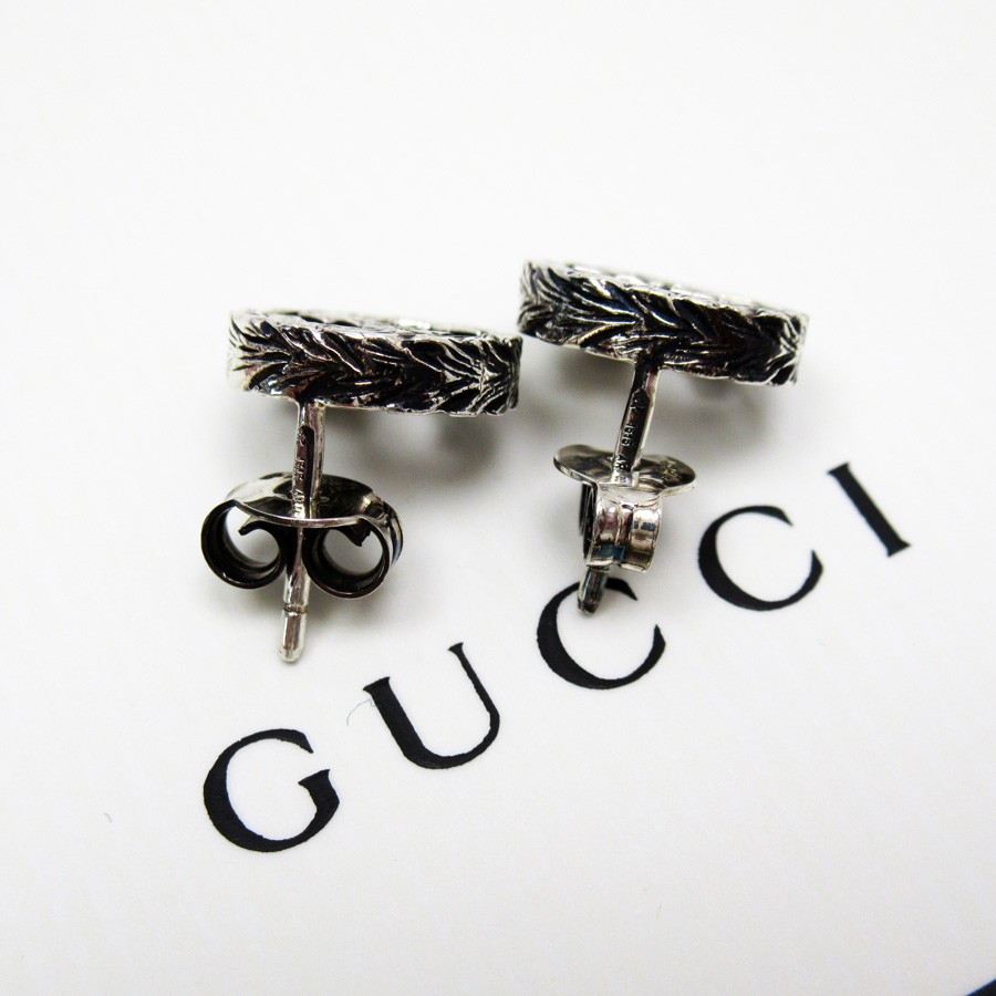 おすすめ グッチ Gucci ピアス Ag925 シルバー 買物 ダブルg