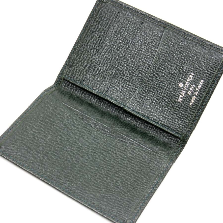 ルイヴィトン Louis Vuitton カードケース パスケース タイガ オーガナイザー・ドゥ・ポッシュ タイガレザー エピセア（ダーク