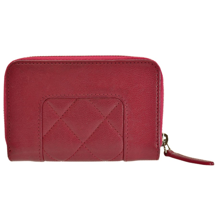 流行に カードケース コインケース シャネル シャネル 定番人気 レッド系ピンク レザーｘ金属素材 ココマーク コインケース Chanel 財布 Knowledge21 Com