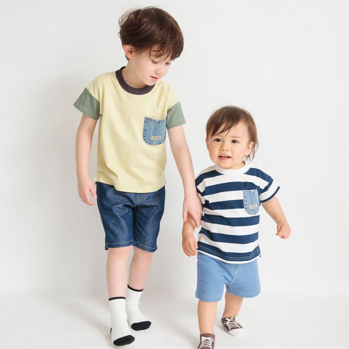 branshes 【SALE】【ベビー】デニムニットハーフパンツ ベビー