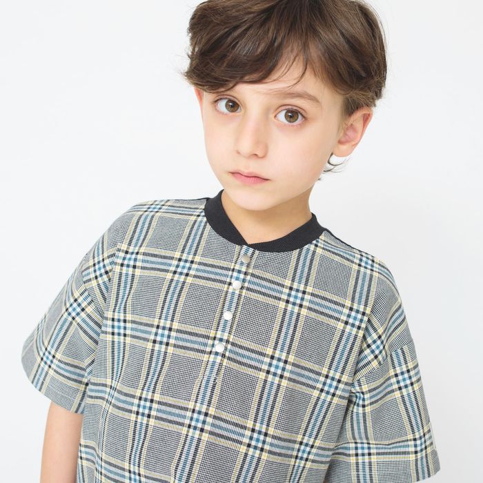 サマーソフトクロス半袖Tシャツ 半袖 カットソー トップス 無地 シンプル プリント ロゴ 男の子 ボーイズ 子供服 子ども服 ベビー｜branshes｜06