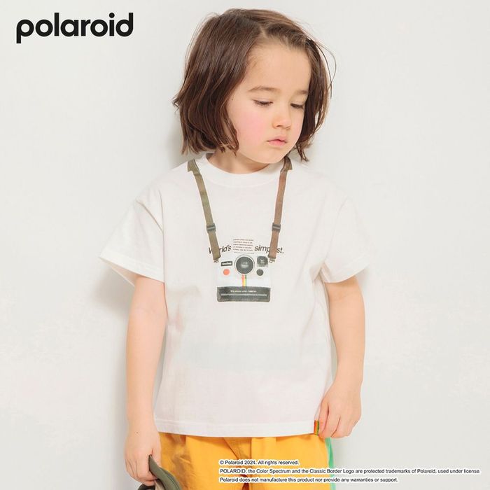 【Polaroid/ポラロイド】ブランシェス限定半袖Tシャツ 男の子 ボーイズ 夏物 春夏物 子供服...