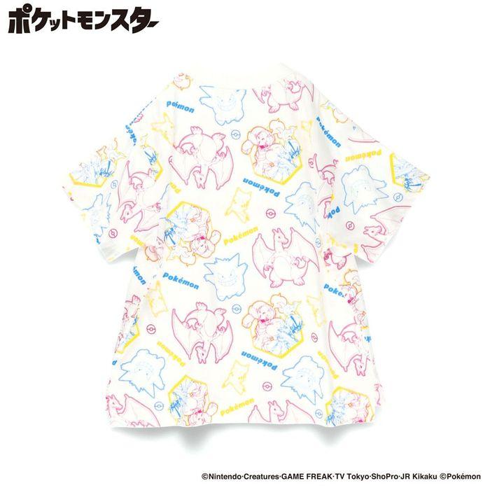 【Pokemon/ポケモン】半袖Tシャツ 子供服 キッズ ジュニア トップス 半袖 ティーシャツ ポケットモンスター キャラクター キャプテンピカチュウ